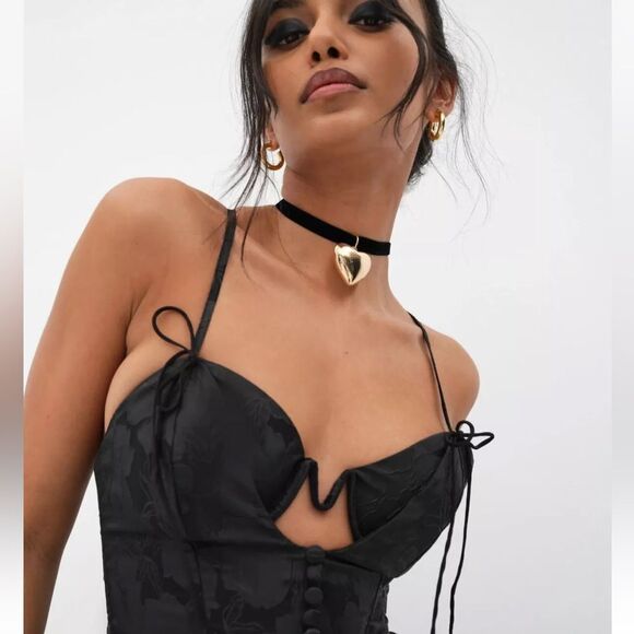 For Love & Lemons Faith Mini Dress Small NWT $260 - Picture 3 of 10